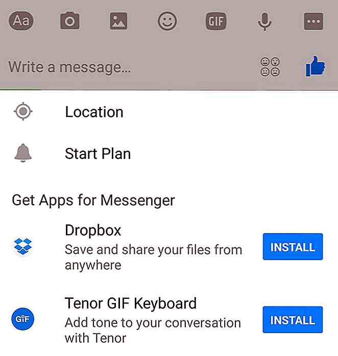 Cómo compartir ubicación con amigos usando Facebook Messenger