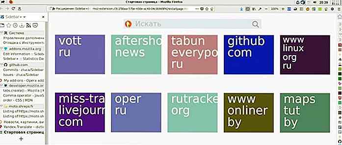 20 modules complémentaires Firefox Sidebar utiles