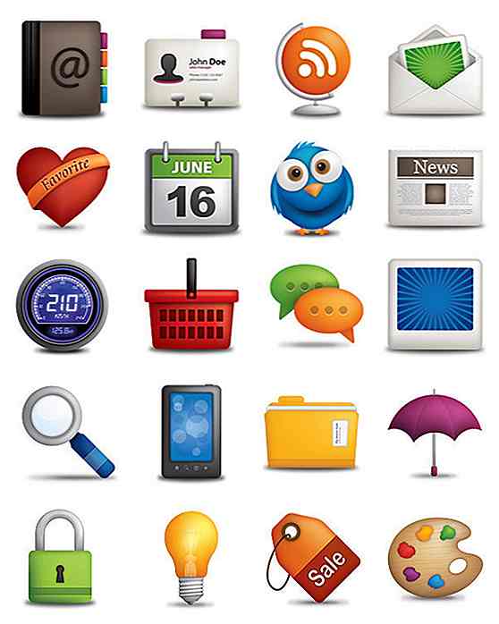 Versione Freebie: Set di icone Web di alta qualità "Cutie"