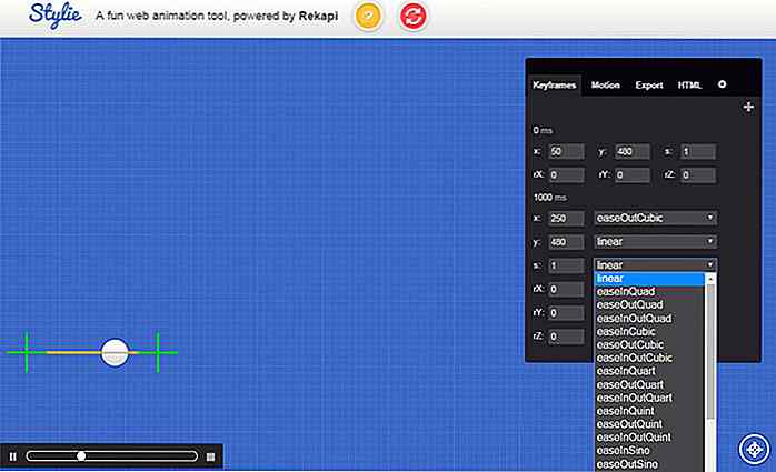 Stylie - Een gratis CSS Web Animation Builder