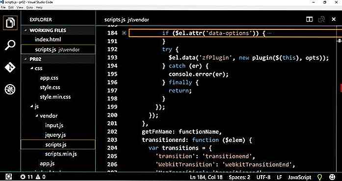 Comment personnaliser le code Visual Studio