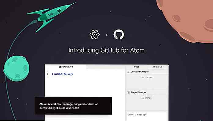 Wie man Git und GitHub Projekte mit Atom verwaltet