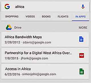 Søk Google Drive-filer direkte fra Google App [Android]