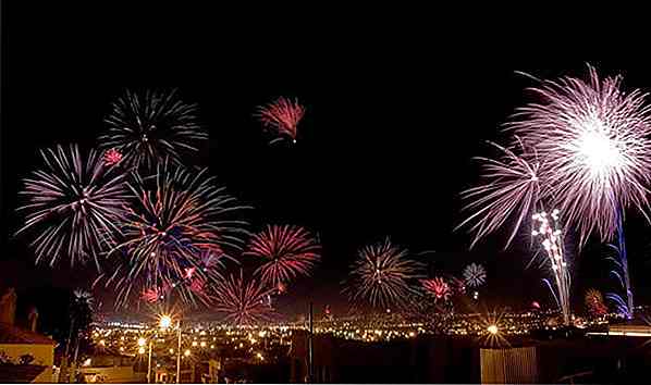 Celebrazione di Capodanno: 15 foto mozzafiato di fuochi d'artificio