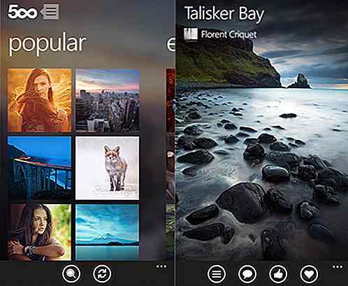 Topfotografie-apps voor Windows Phone 8.1