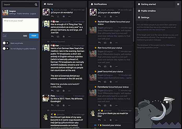 Mastodon: zoals Twitter, maar veel cooler