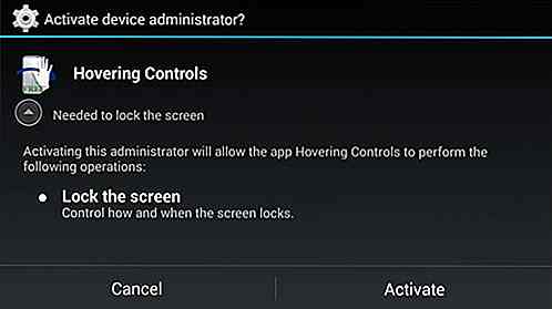 Hovering Controls - Samsung-lignende Air Gesture-funksjoner for alle Android-enheter