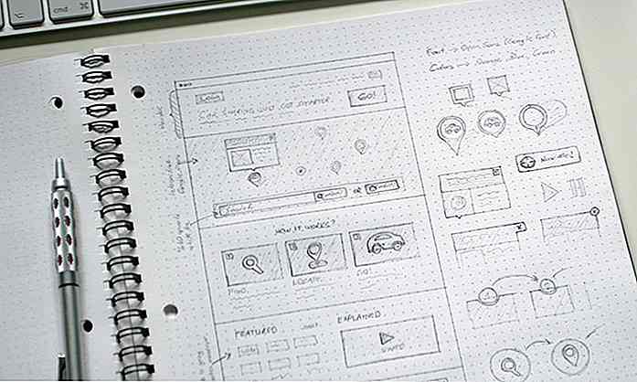 Beste bronnen voor het schetsen van op grid gebaseerde wireframes