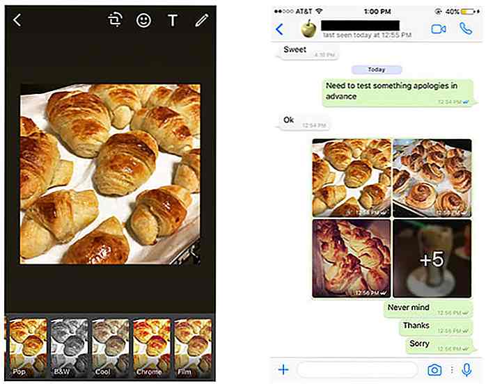 WhatsApp lanza 3 nuevas características: álbumes, filtros y atajos de respuesta