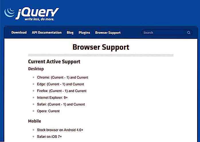 Qué hay de nuevo en jQuery 3 - 10 características más interesantes