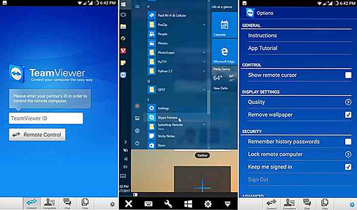 5 Gratis Android Apps til fjernkontrollen din datamaskin - Best of