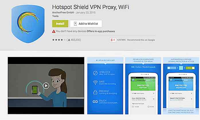 15 app Android VPN gratuite per navigare in modo anonimo