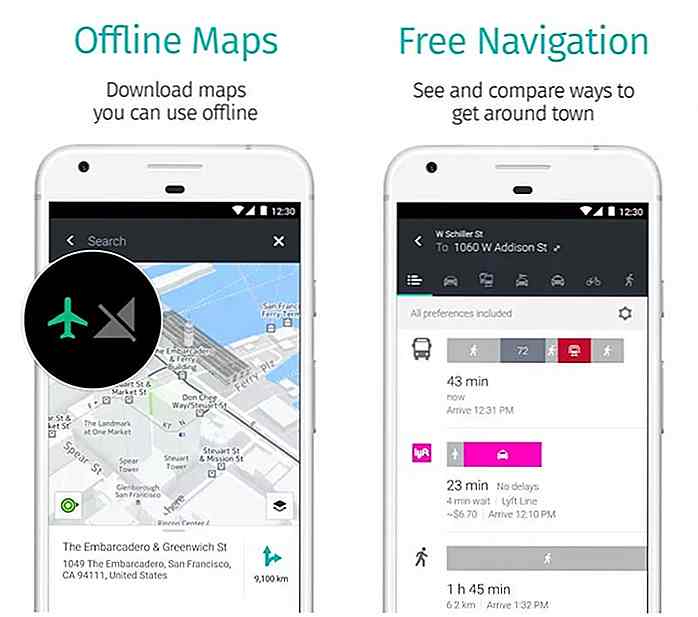 Beste offline GPS-kaartapps voor Android en iOS [2017]
