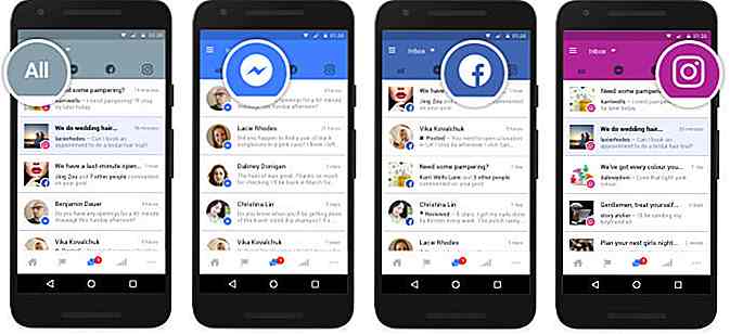Facebook, Messenger en Instagram krijgen een uniforme inbox