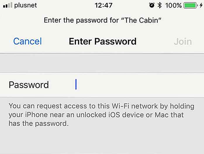 Det er en ny måte å dele WiFi-passord i iOS 11, og du vil like det