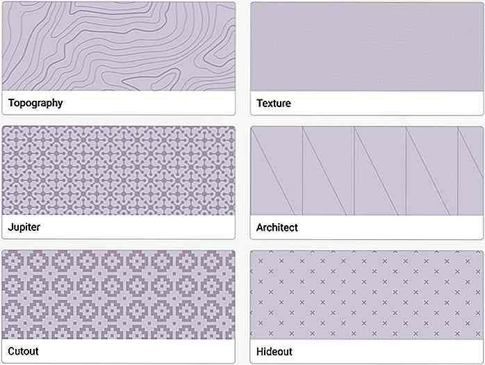 Designere: Få gratis SVG bakgrunnsmønstre fra Hero Patterns