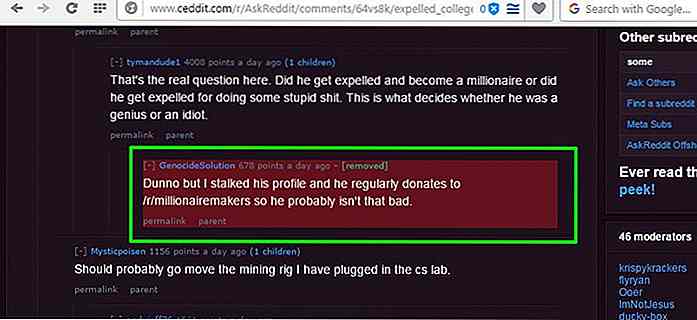Slik leser du Slett Reddit kommentarer