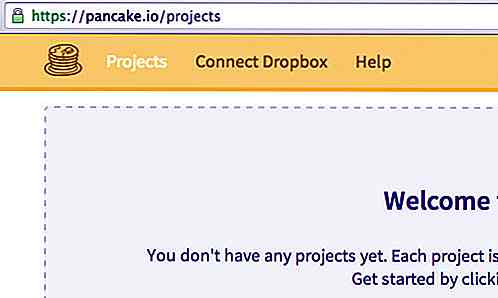 Vert ditt statiske nettsted i Dropbox med pannekake