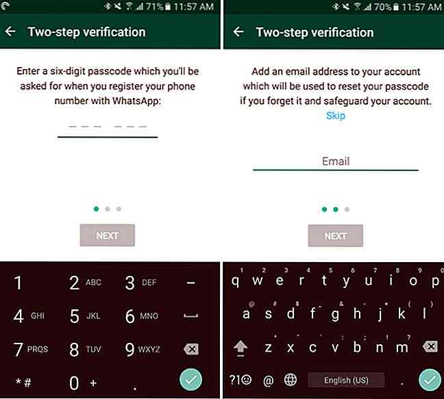 La validation en deux étapes est arrivée sur l'application bêta de WhatsApp