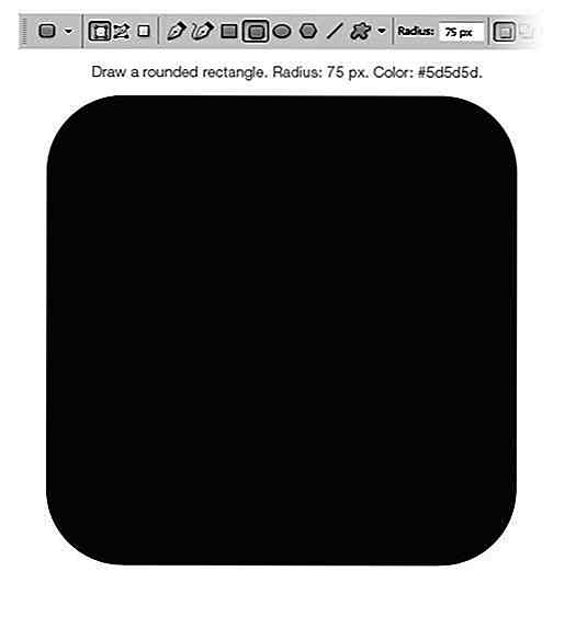 Hoe teken ik een Apple iCloud-pictogram - Photoshop-zelfstudie