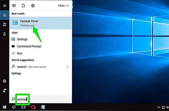 7 måter å få tilgang til kontrollpanel i Windows 10