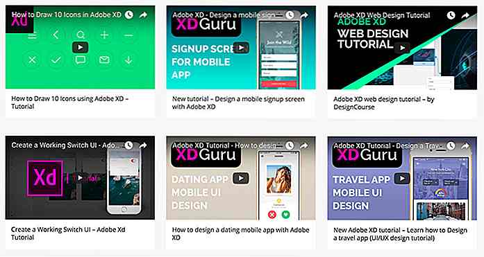 XD Guru est le site de ressources 1 que tous les utilisateurs d'Adobe XD doivent connaître