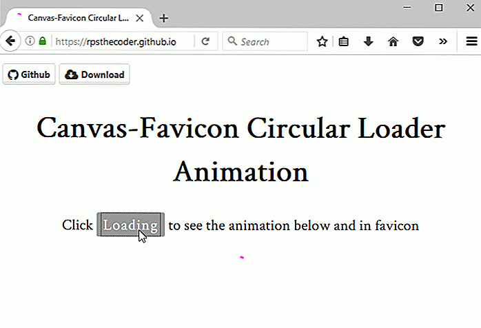 Maak een geanimeerde Favicon-lader met JavaScript