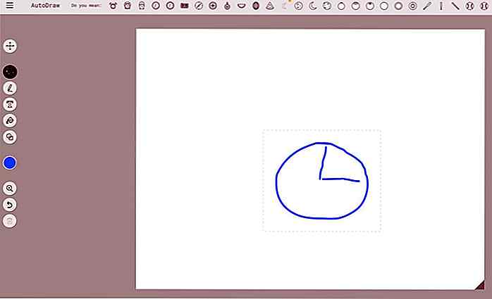 Google AutoDraw - AI Autokorrektur, die Ihr Scribble korrigiert