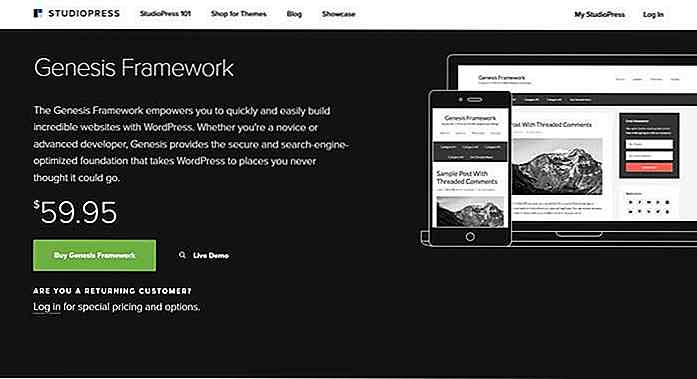 10 leistungsstarke WordPress Theme Frameworks [Reviewed]