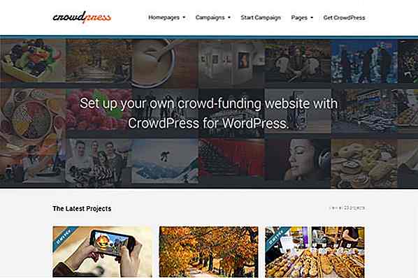 7 temi WordPress per costruire il tuo sito web di crowdfunding