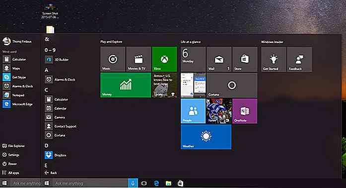 10 nuove funzionalità di Windows 10
