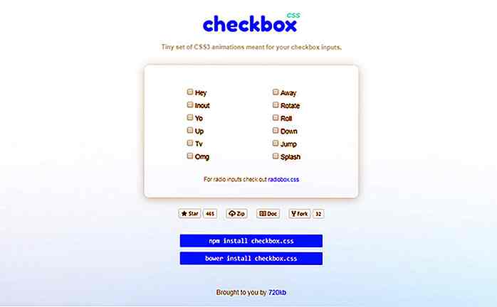 Stil dine egne kryssboks animasjonseffekter med Checkbox.css