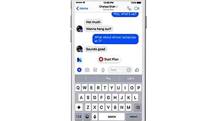 Facebook introduserer en AI-assistent i sin Messenger-app