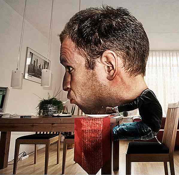 20 Manipulaciones fotográficas creativas de "Big Head"