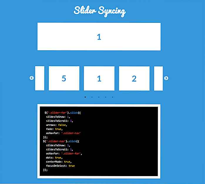 Construye carruseles jQuery ricos en funciones con Slick