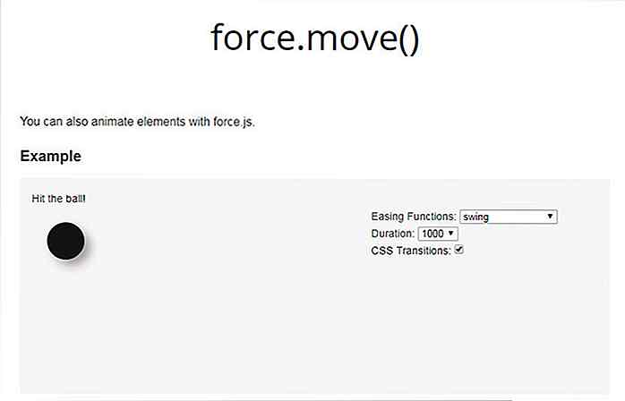 Scroll en animeer uw pagina gemakkelijk met Force.js