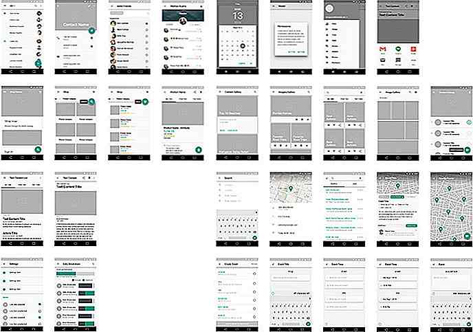 Dix kits Wireframe que vous pouvez télécharger gratuitement