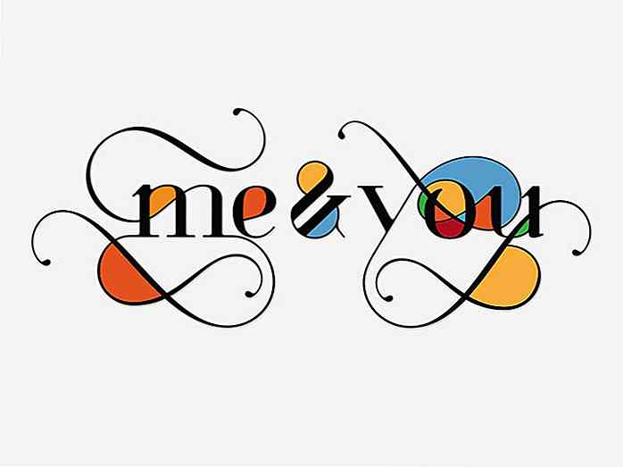 Vakre typografi logoer for din inspirasjon