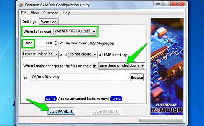 Come creare dischi RAM: 50 volte più veloci soluzioni di archiviazione di SSD