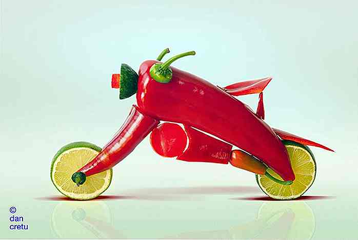 Fascinerende groenten en fruit Kunst door Dan Cretu