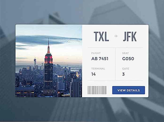 20 Beautiful Boarding Pass Designs [Showcase]