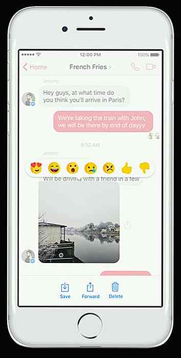 Hoe de nieuwe functies en reacties van Facebook Messenger te gebruiken