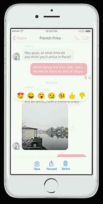 Slik bruker du Facebook Messenger's nye reaksjoner og mentale funksjoner