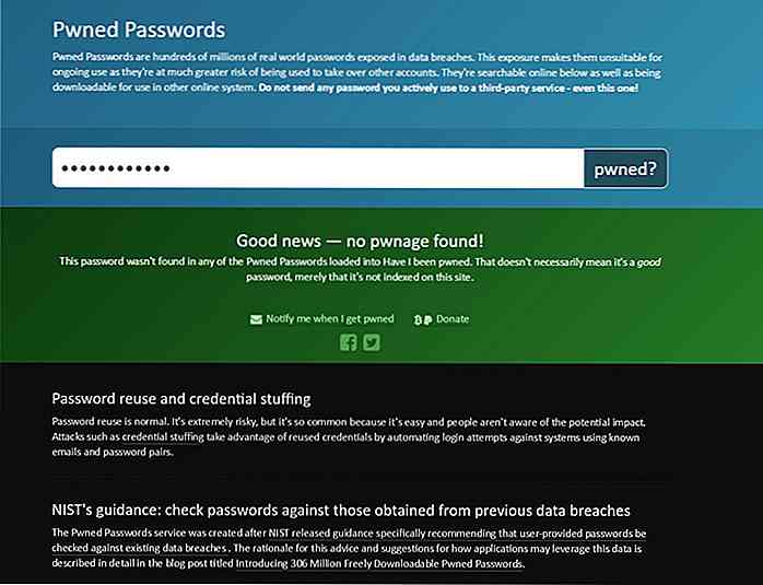 Dette nettstedet kjenner hvis dine online kontoer er blitt hacket