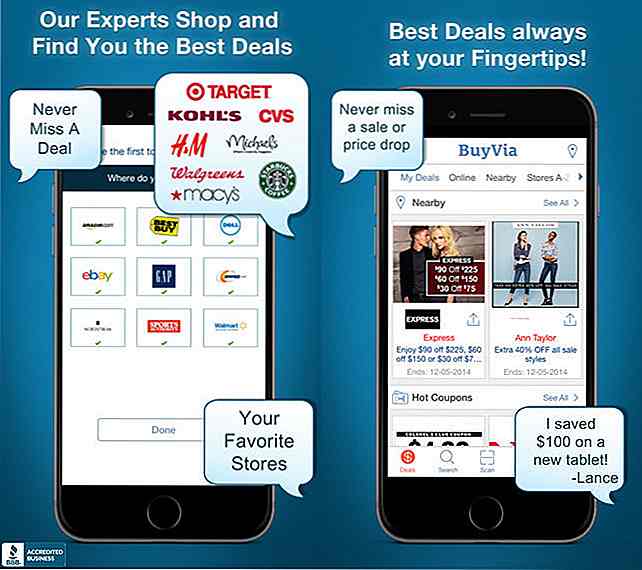 14 Mobile Apps å spore og sammenligne priser for shoppere