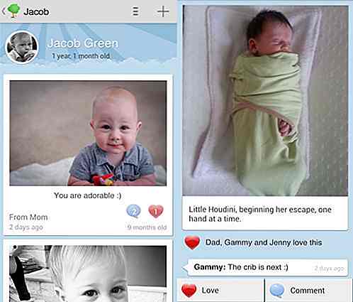 Top 10 apps om de mijlpalen en resultaten van uw baby te registreren