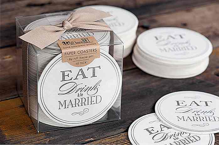 20 mooie bruiloft coaster ontwerpen