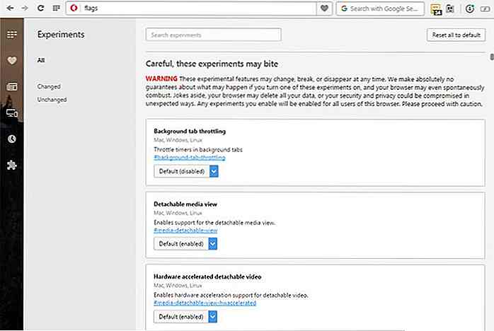 14 Opera Flags Tweaks voor een betere browserervaring