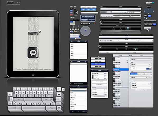 Gratis prototypesjablonen voor mobiele apparaten - Best Of