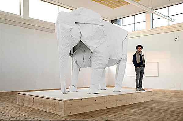 15 Giant Origami-installasjoner som vil imponere deg